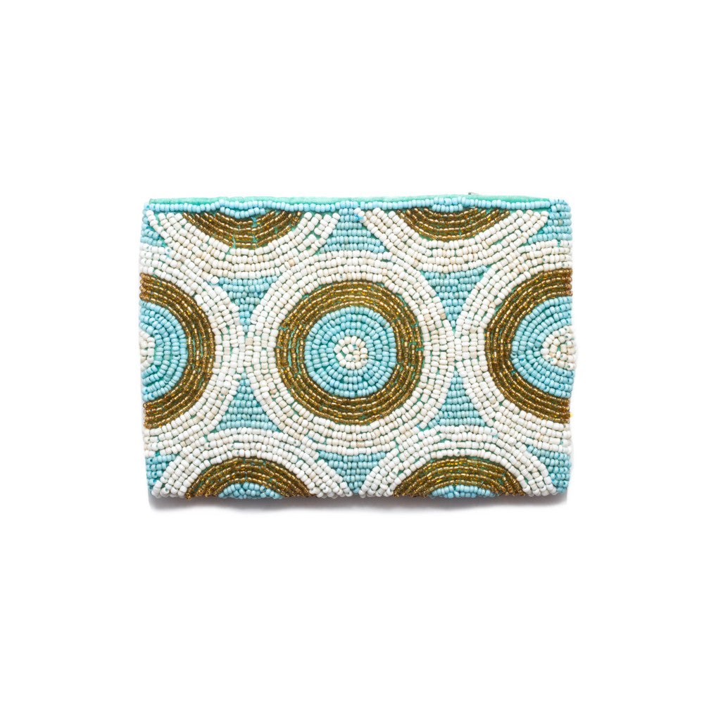 Beaded Coin Purse from Bali - Ivory – Laurier Blanc | Unique Home Decor From Around The World