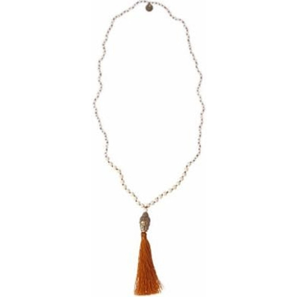 Stone Tassel Buddha Necklace - Three Colors – Laurier Blanc | Unique ...