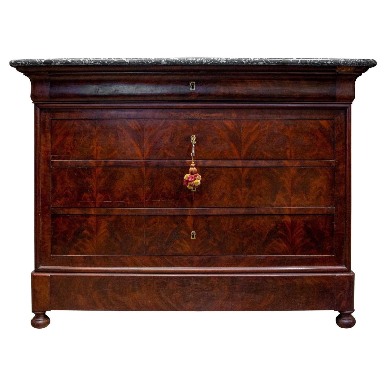 Matched Pair of Mahogany Louis Philippe Bergères – Avery & Dash Collections