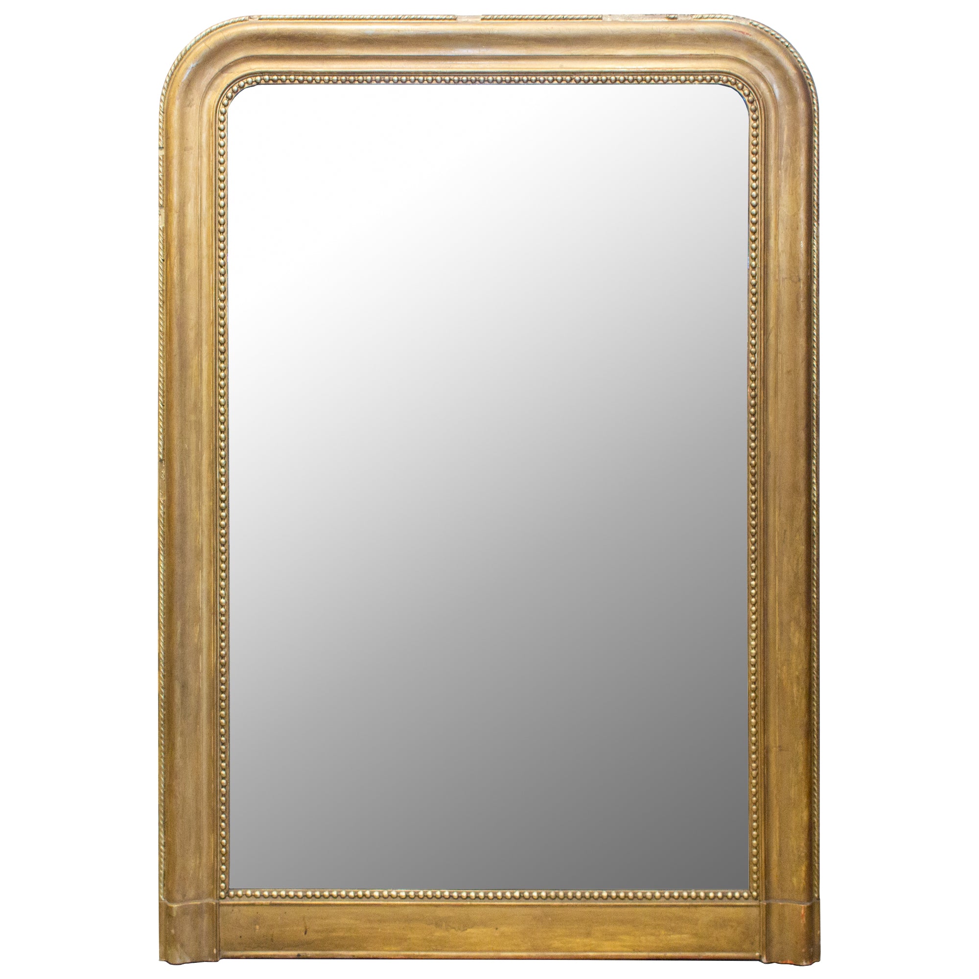 Large Antique French Louis Philippe Gilt Mirror - Ch. Buquet Paris., 688700