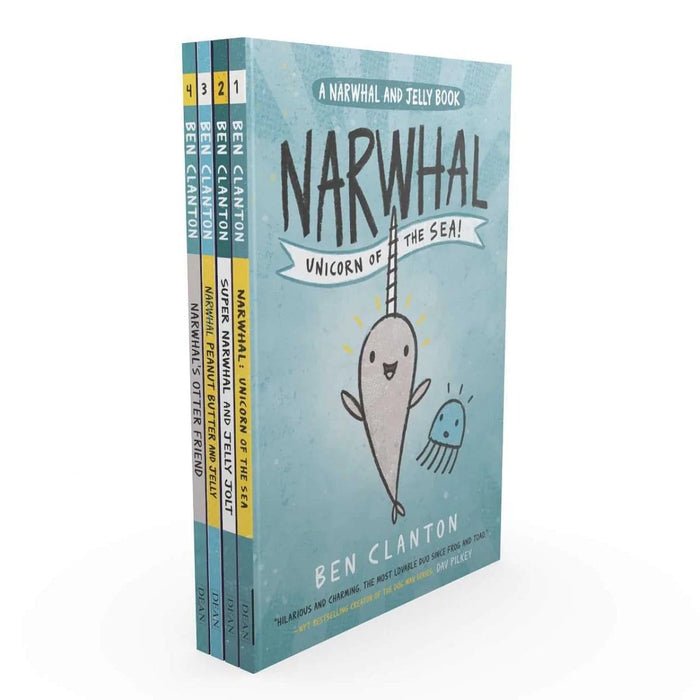 Narwhal and Jelly Series 4 Book Collection Set By Ben Clanton — Books4us