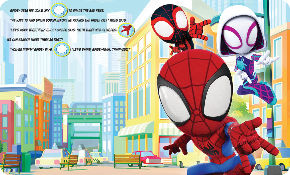 Marvel Spidey & His Amazing Friends: Go-Webs-Go!: Interactive Book and ...