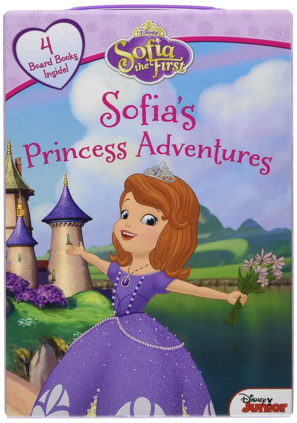 Sofia the First Sofia's Princess Adventures 4. Board Book Boxed Set ...