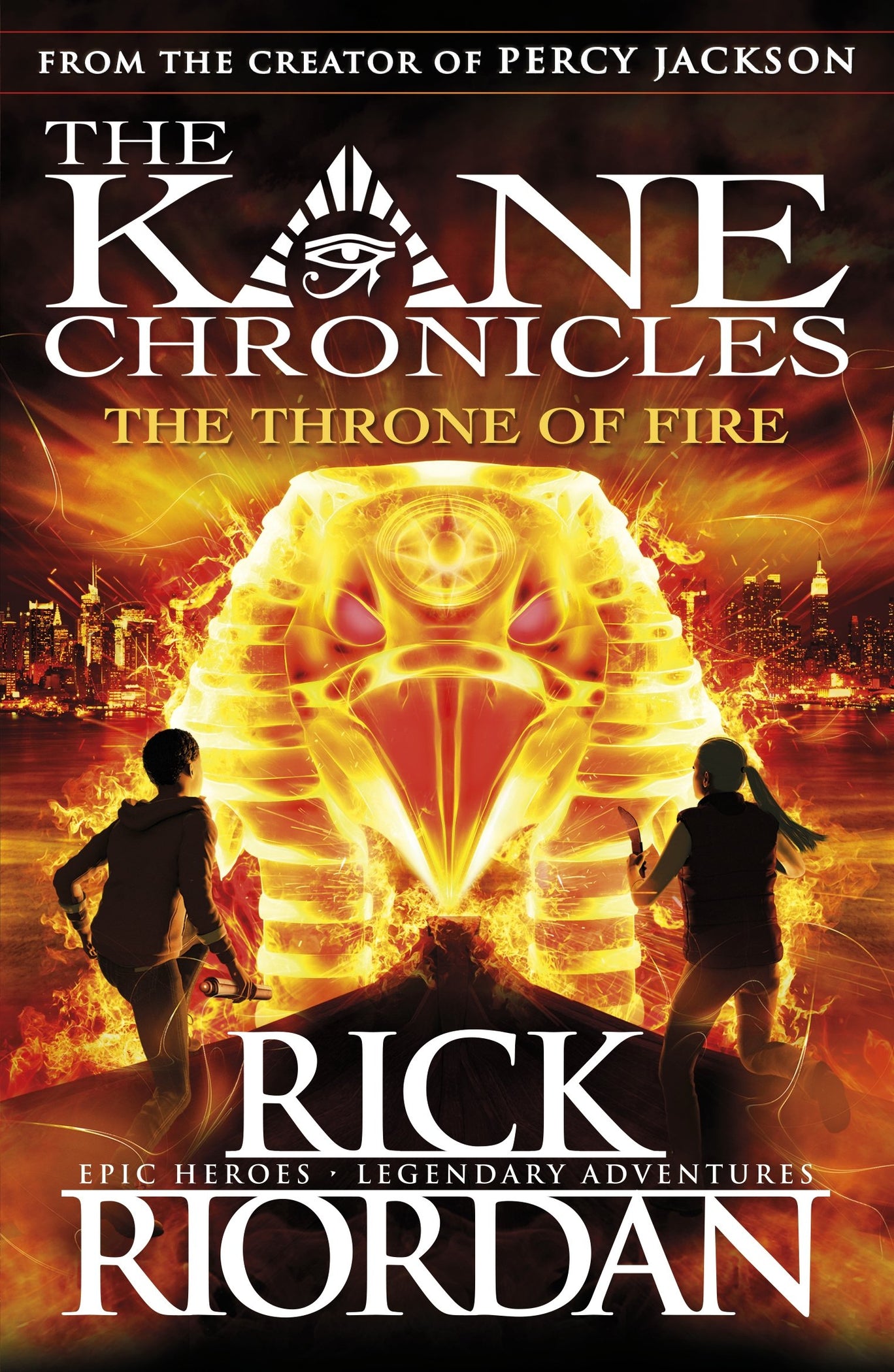 the throne of fire by rick riordan