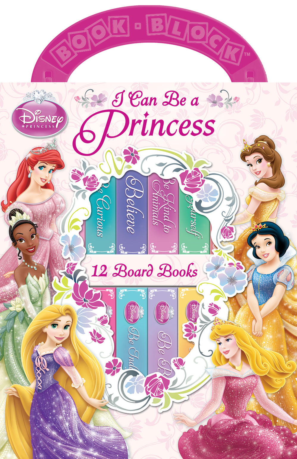 My First Library Disney Princess 12 Board Books Box Set By Disney ...