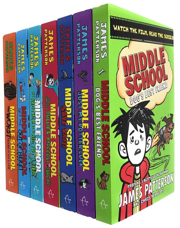 Middle School 7 Book Collection Set By James Patterson — Books4us