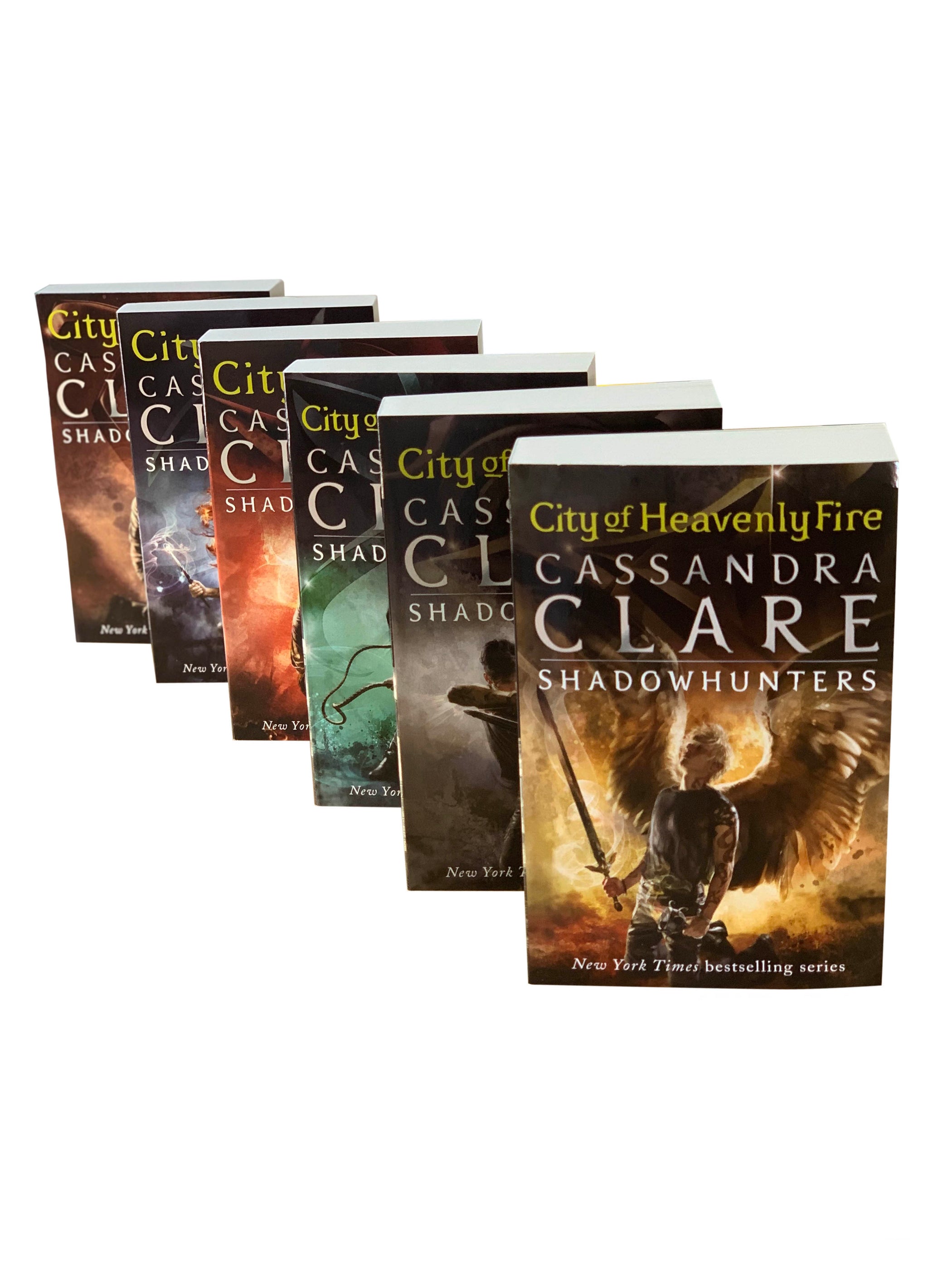 Shadowhunters Series Cassandra Clare 6 Book Set Mortal Instruments Col — Books4us