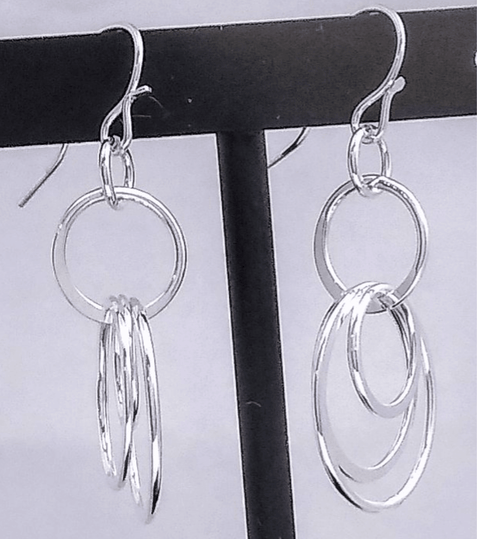 Laurie Schutt Handmade Sterling and Gold Fill Earrings · Urban Sterling  Silver