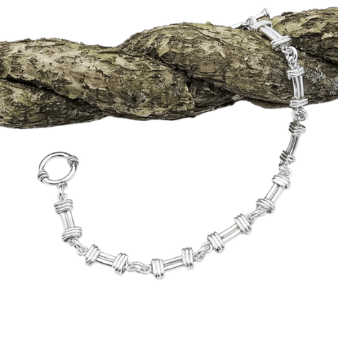 Via Taxco Hand Made Link Bracelet · Urban Sterling Silver