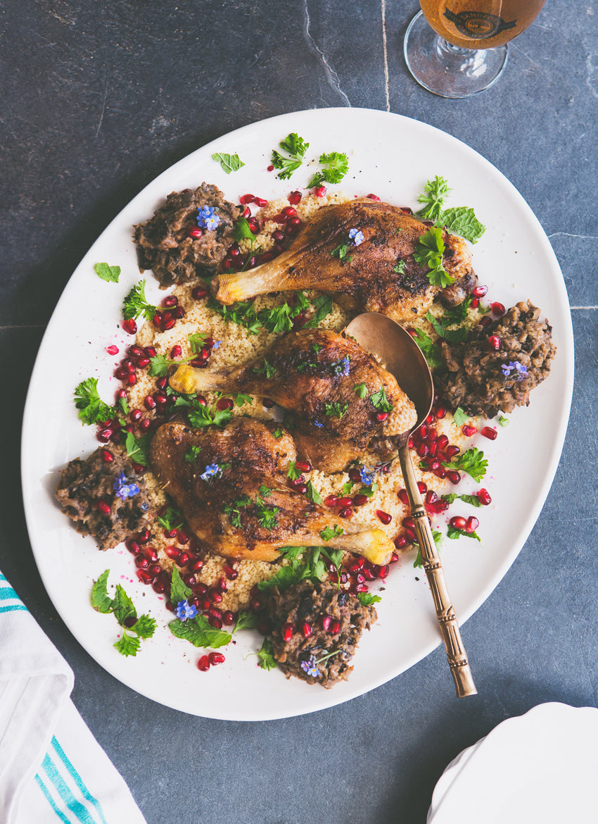 Moroccan Spiced Duck Leg