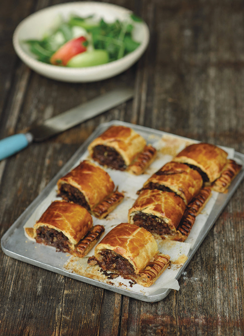 Grouse sausage rolls