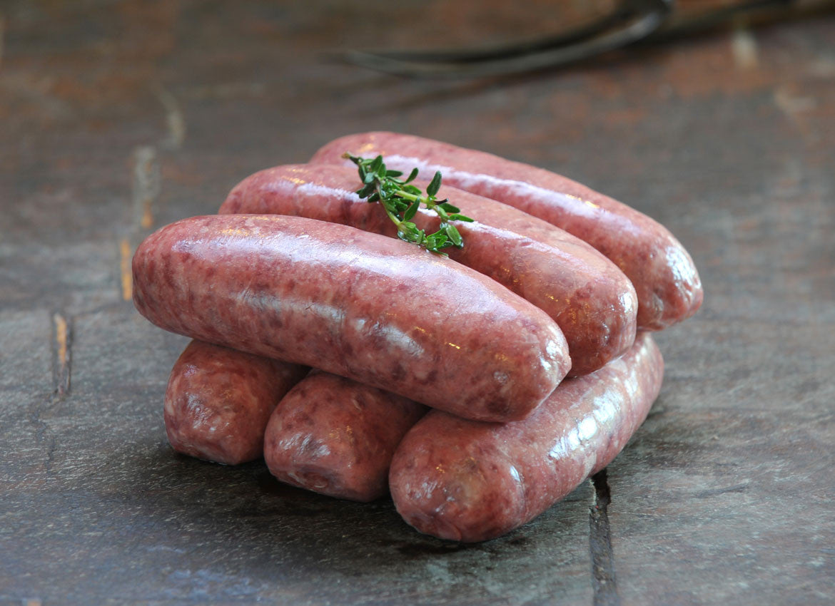 Buy Venison And Pork Sausages Online Wild Meat Company 