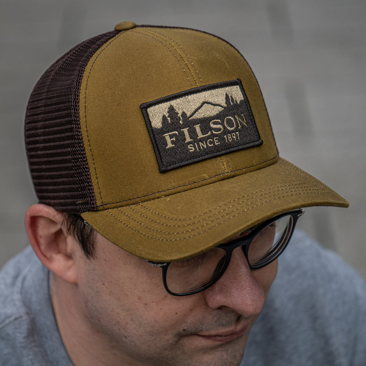 filson trucker hat