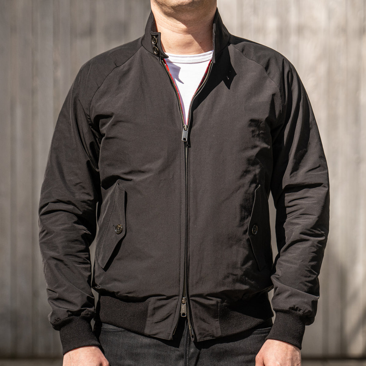 Baracuta G9 Harrington Jacket Black | lupon.gov.ph