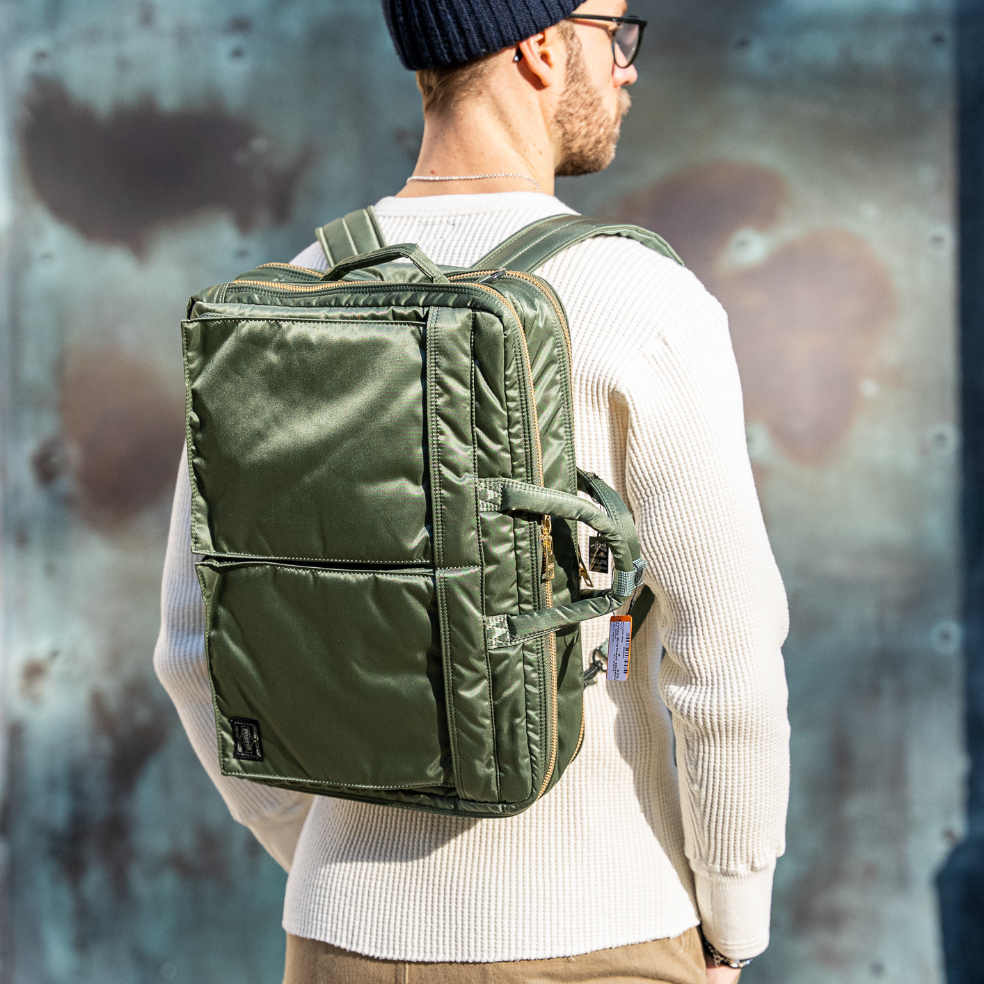 Porter Yoshida Tanker Daypack│Sage Green│Shop now!