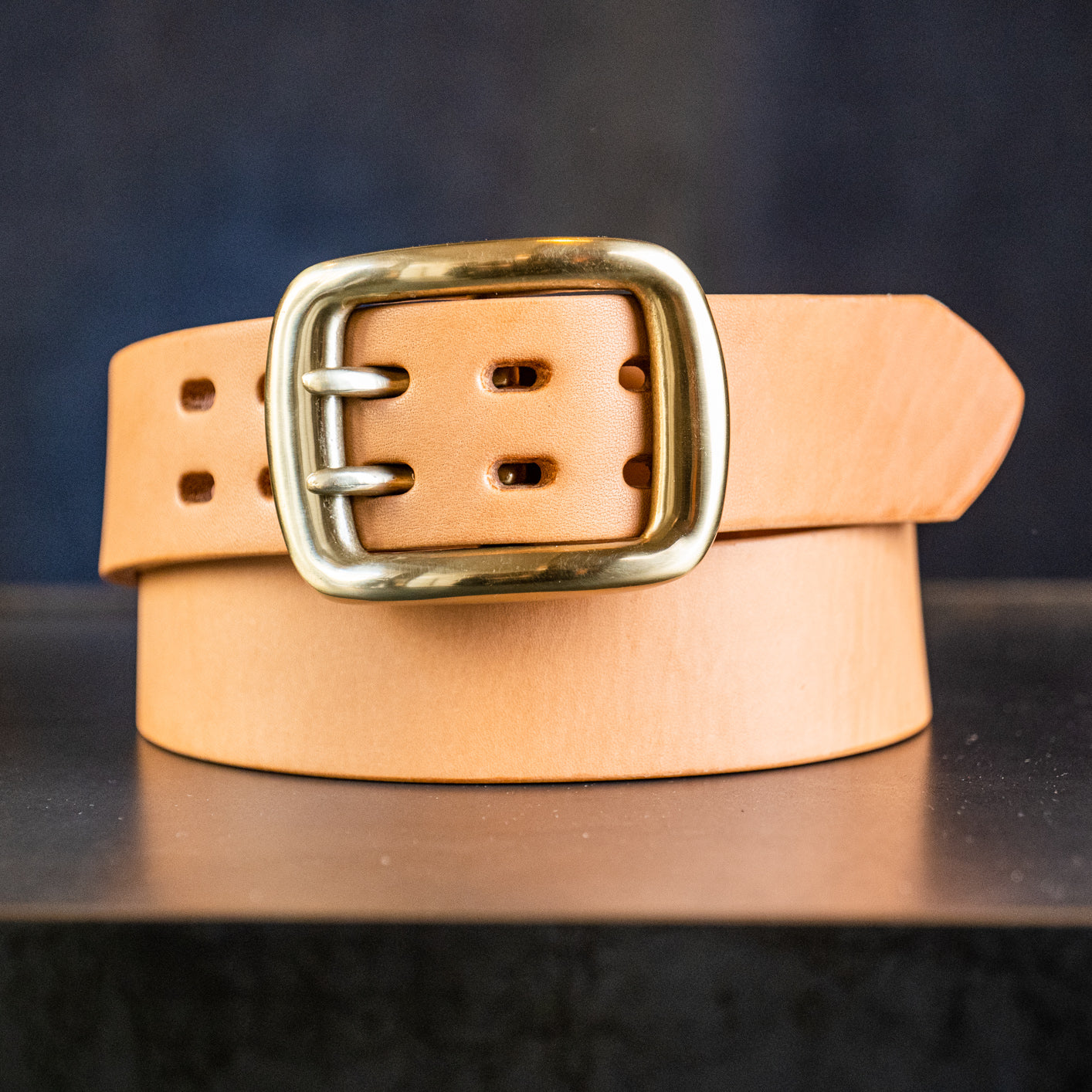 Samurai Heavy Curve Belt - Natural