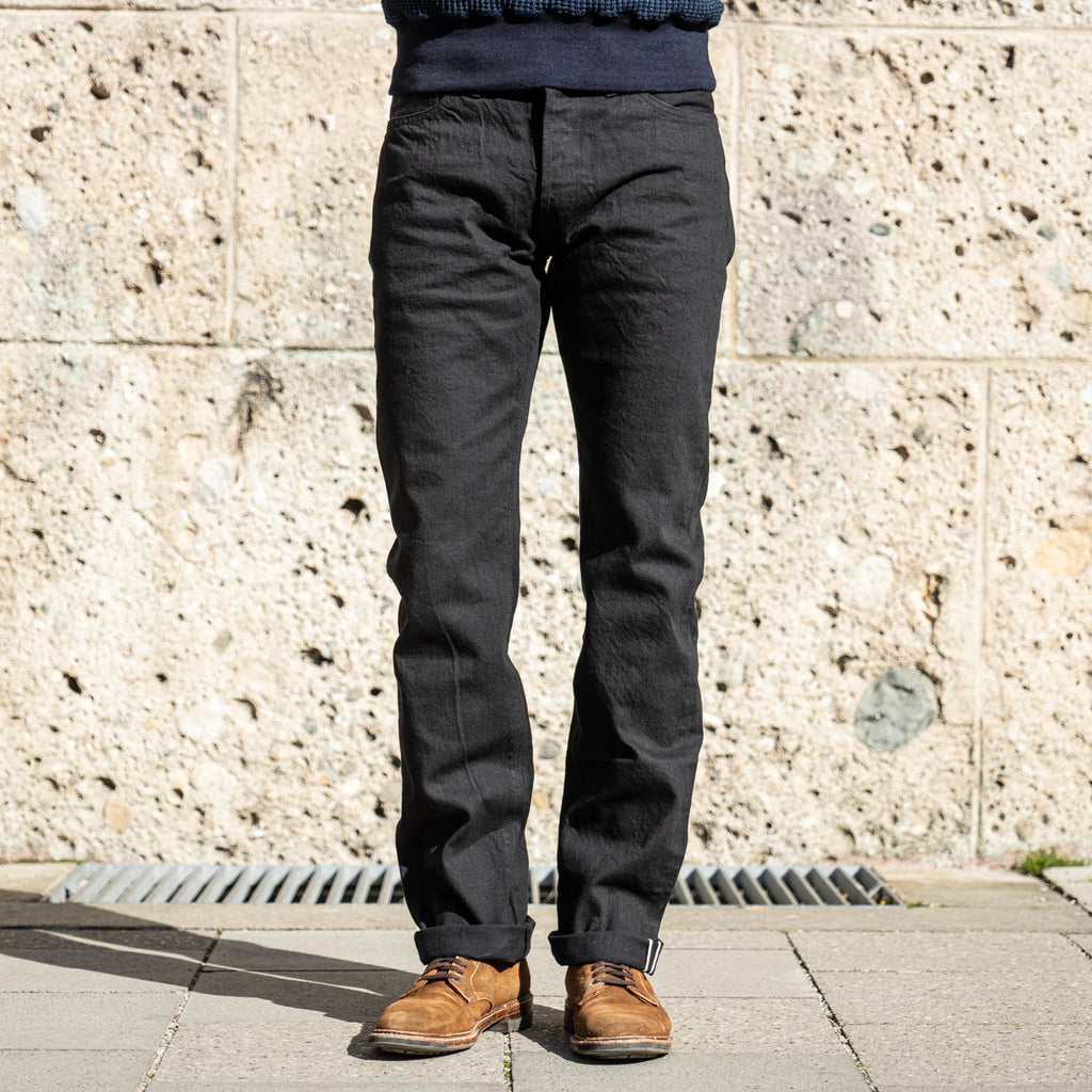 Sugar Cane Black Selvedge Type III Jeans - Slim Fit – Statement - The Denim Store