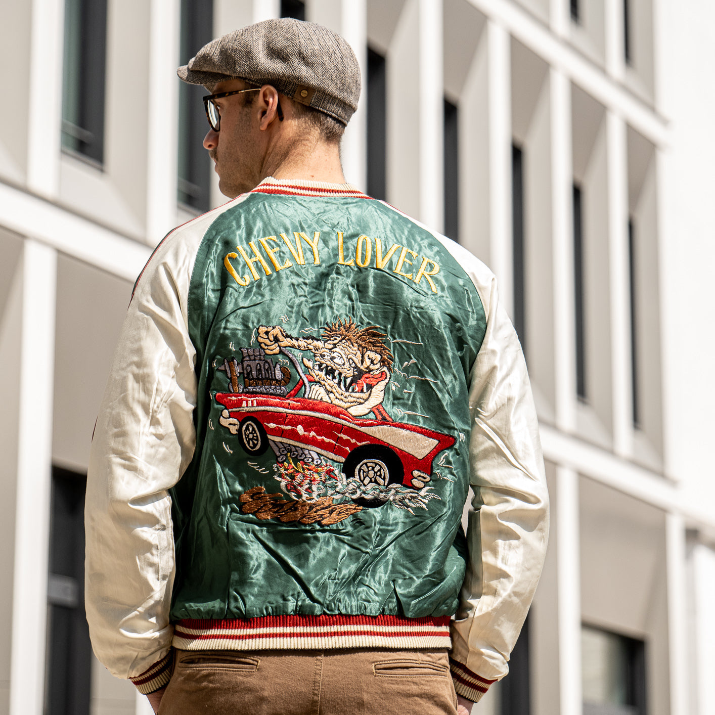 Tailor Toyo Reversible Souvenir Jacket – Alaskan Eagle X Moose