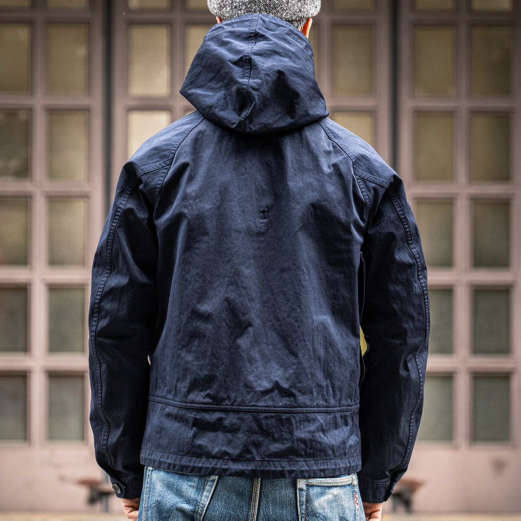 Ten C 13oz OJJ Anorak – Dark Navy