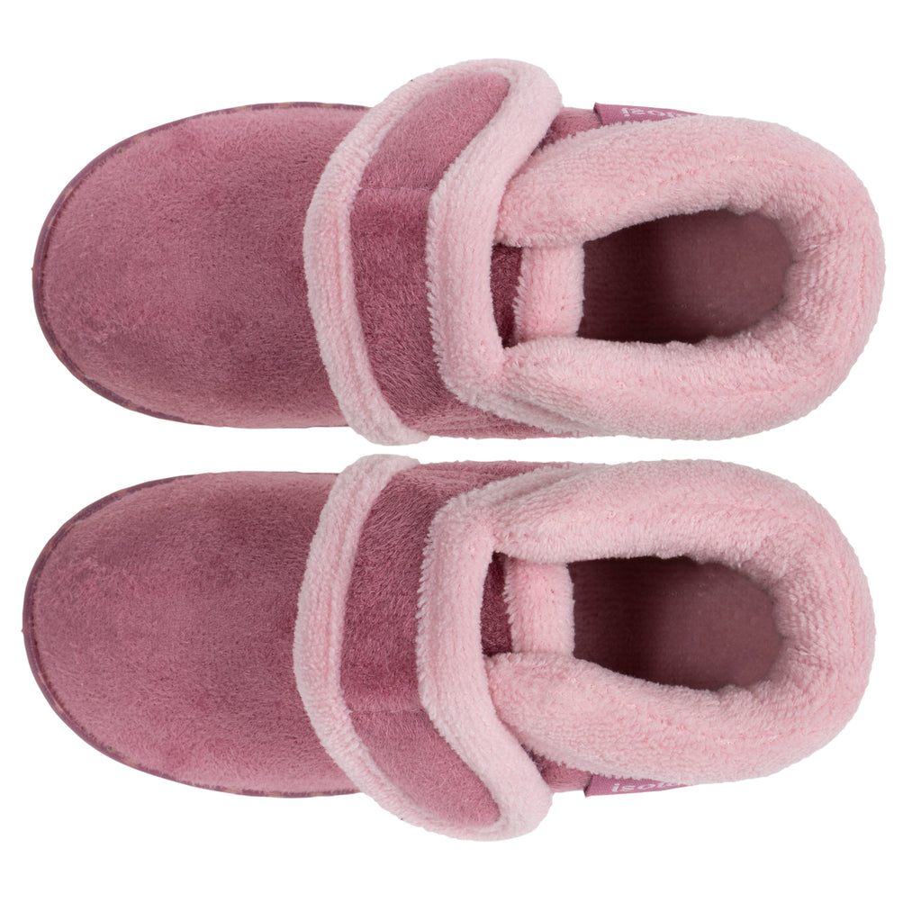 frijoles Calamidad Alcanzar Zapatillas de casa botines niña rosado – Isotoner.es