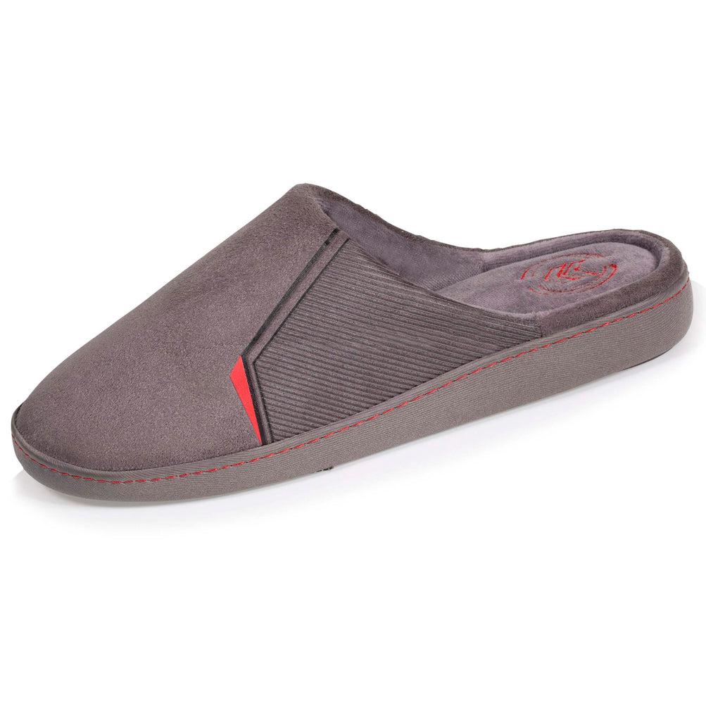 Zapatillas casa chinelas algodón bio gris – Isotoner.es