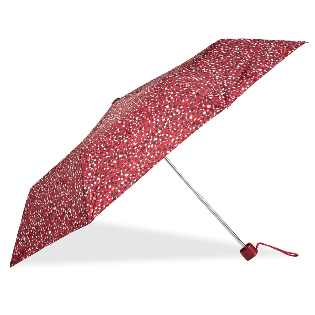 Paraguas manual mujer rojo Isotoner.es