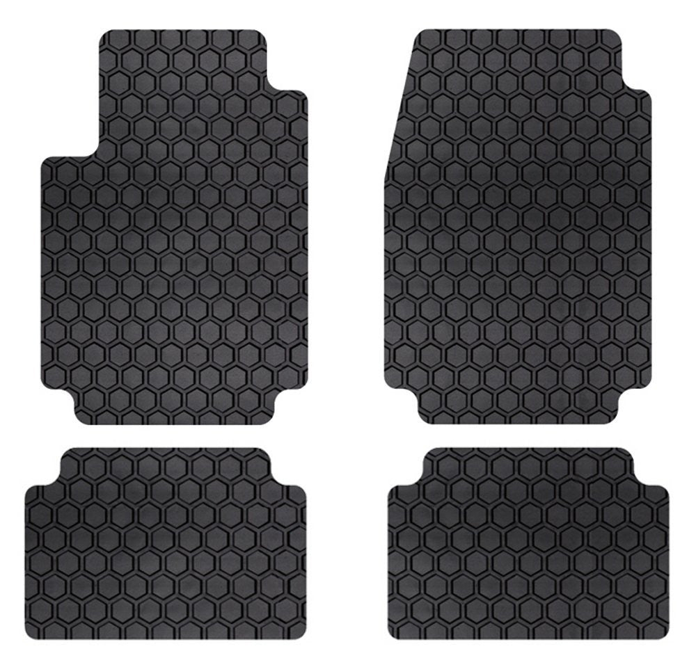アイボリー×レッド Intro-Tech Hexomat Cargo Area Custom Floor Mat for Select  Chevrolet Trail Blazer Models Rubber-like Compound (Tan) 