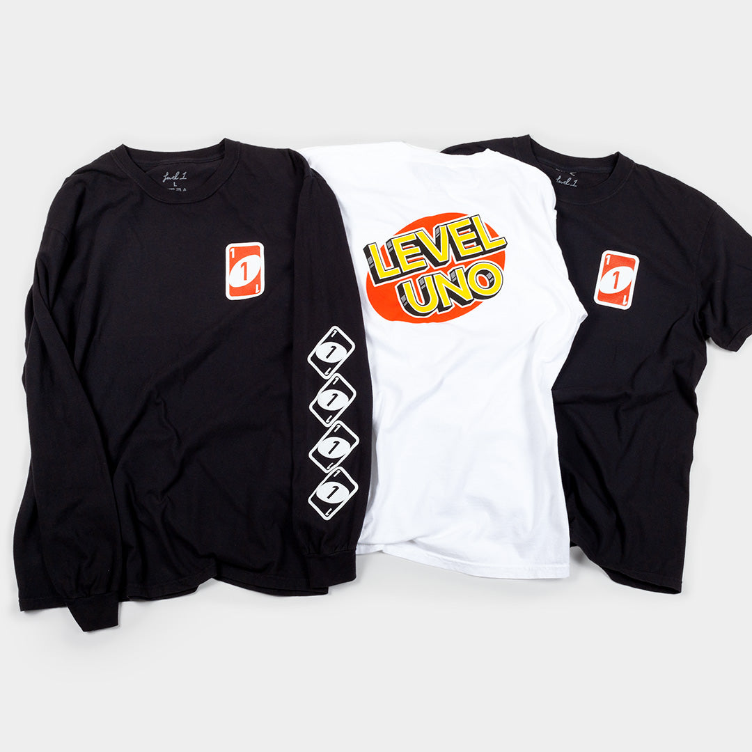 Level UNO T-shirt and Long Sleeve Shirt