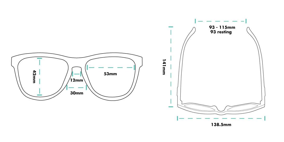 Goodr Size Guide