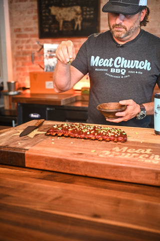 Pork Ribs with Korean BBQ Sauce