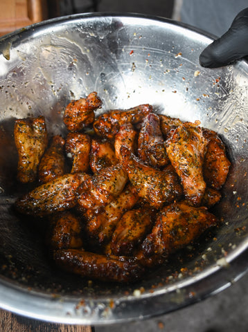 Honey Garlic Tequila Lime Wings