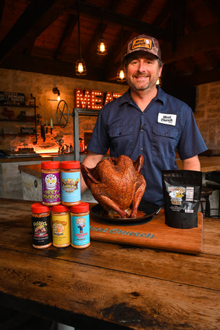 Juicy Beer Can Turkey. The MeatChurch.com recipe with thr fukl