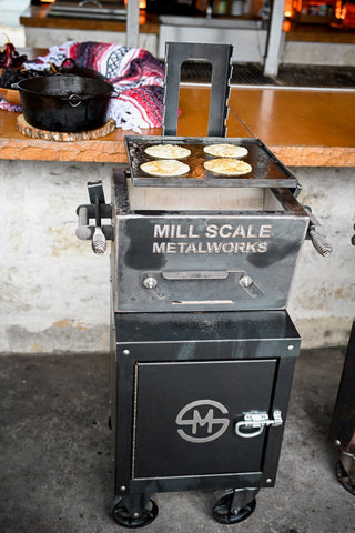 mill scale yakitori grill