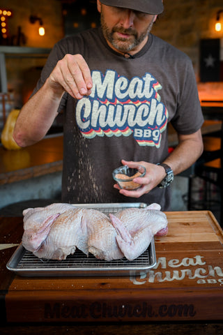 Dry Brined Pellet Grill Turkey – Meat Church