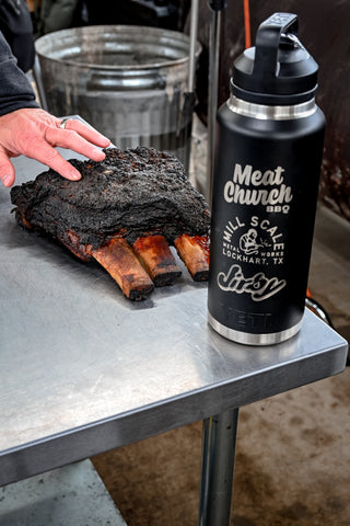 Beef Ribs with Goldees Barbecue