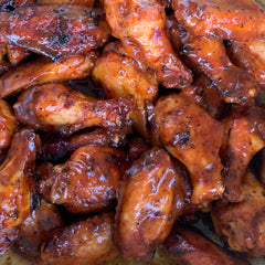 Bourbon BBQ wings