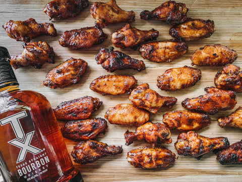 TX Bourbon Chicken Wings