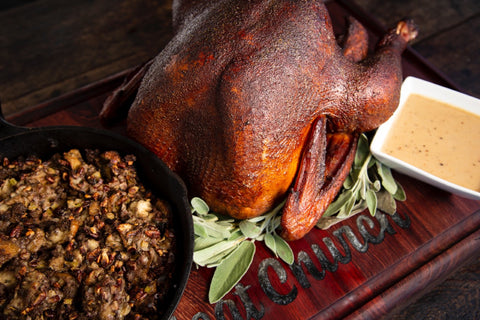 Texas Sugar Smoked Turkey for Canadian Thanksgiving - Meat Church
