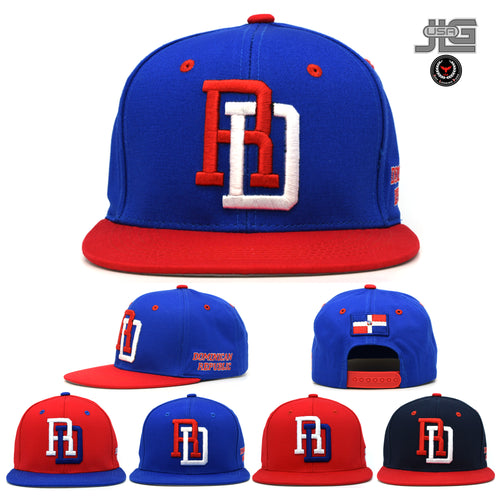 Republica Dominicana 3D RD Embroidery Dad Hat Cotton Style Baseball Cap