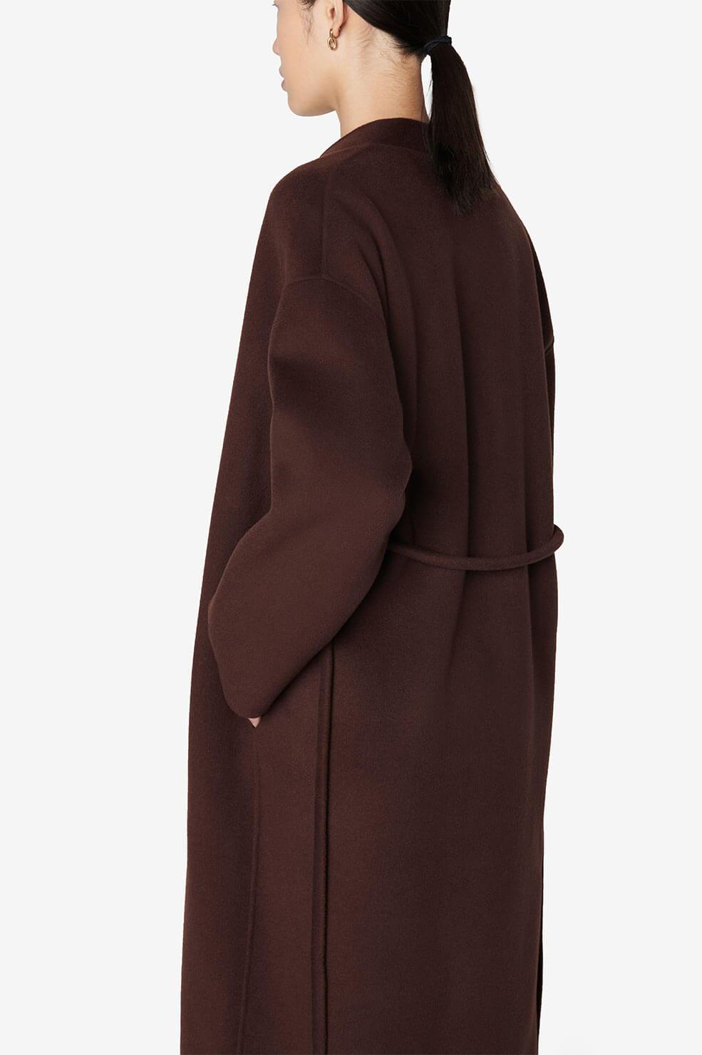 Anine Bing HUNTER COAT IN BROWN