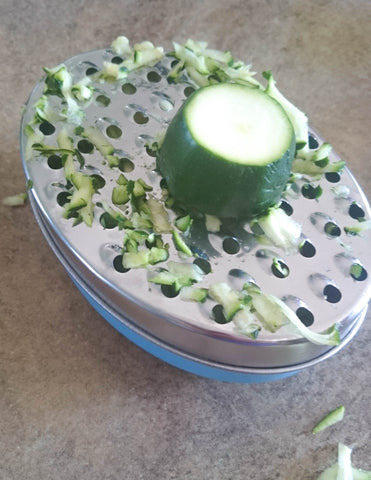 grate zucchini