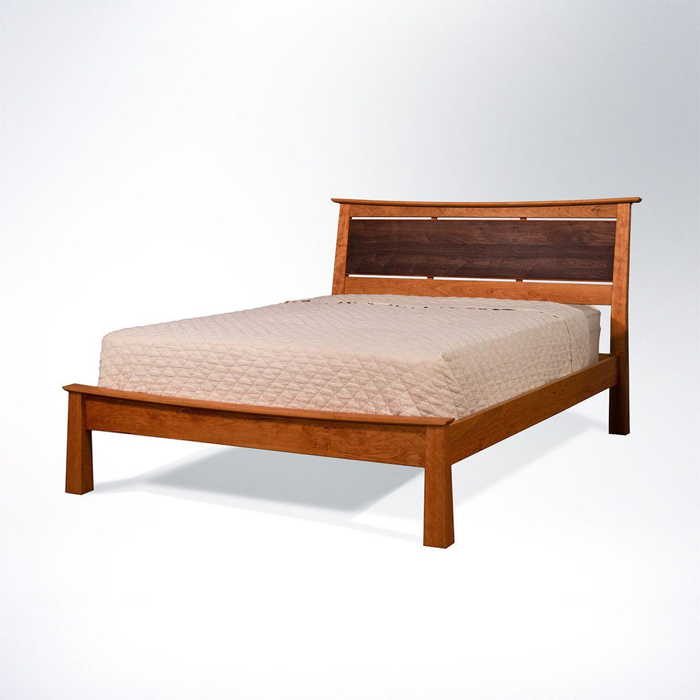 Handmade Enso Solid Wood Platform Bed Modern Styling Made In Usa