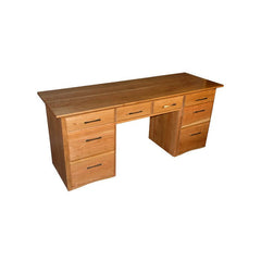 Custom Wood Shaker Cherry wood Desk for Office in Upper Arlington Ohio