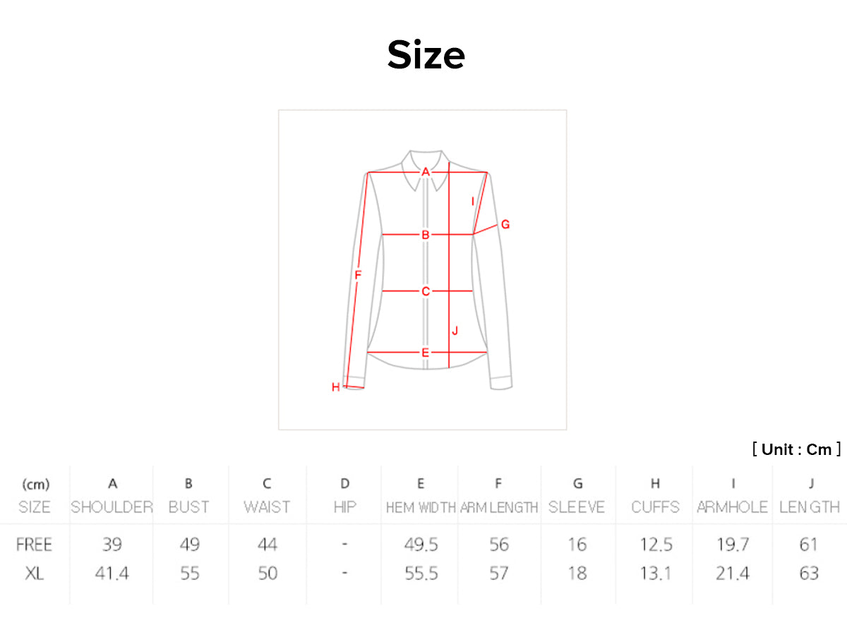 We offer a sizing chart so that your obsidian floral modern hanbok blouse will fit you regardless of your size.