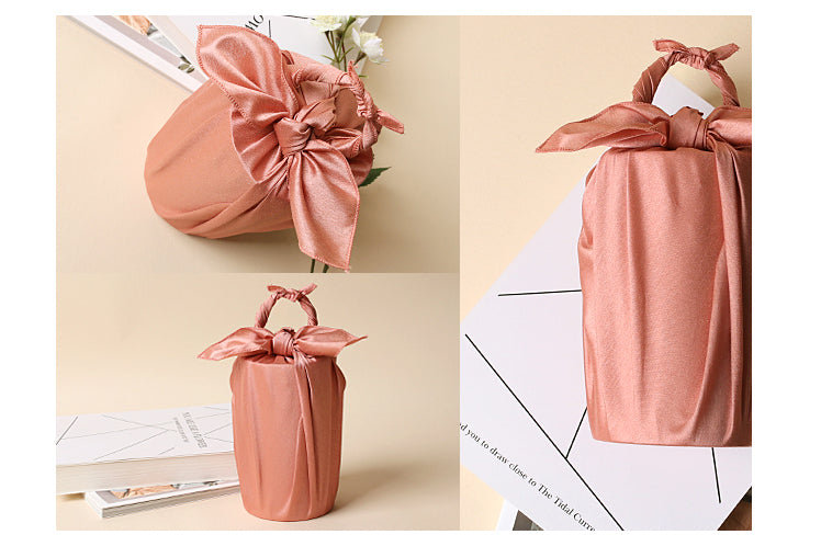 You can use the Bojagi gift wrap to protect keepsakes too, so it's fabric wrapping that has multiple uses.