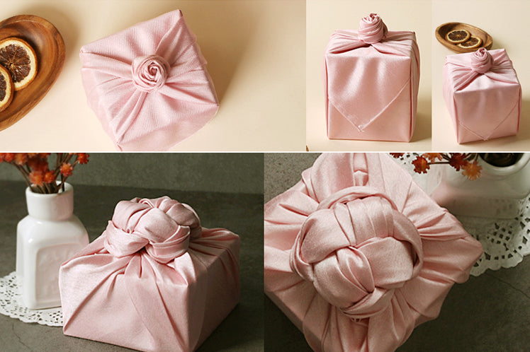 Wrapping gifts with fabric isn't difficult and you can bring your own style to the Korean Bojagi to make it unique.