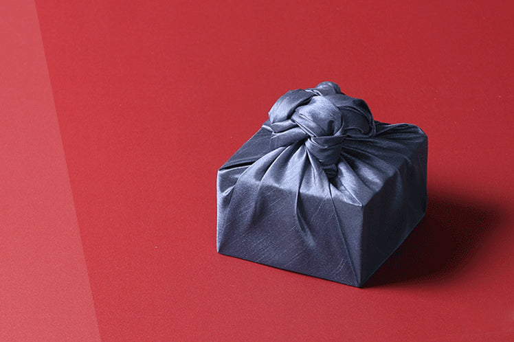 This single sided Bojagi wrapping is in the cobalt color and matches quite well with any Korean holiday if you need a reusable gift wrap.