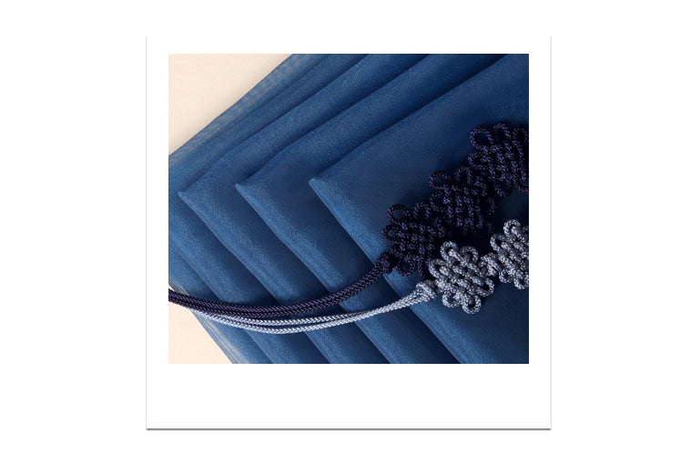 The royal blue lucid Bojagi is one of the top sellers due to it being so ravishing and exquisite. You can use this wrapping cloth for any special event.