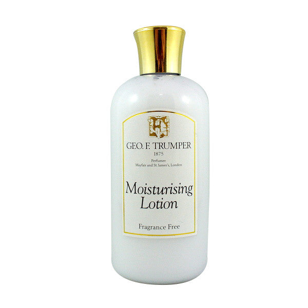 Geo F Trumper Fragrance Free Moisturizing Lotion Bottle 200ml –  ItalianBarber