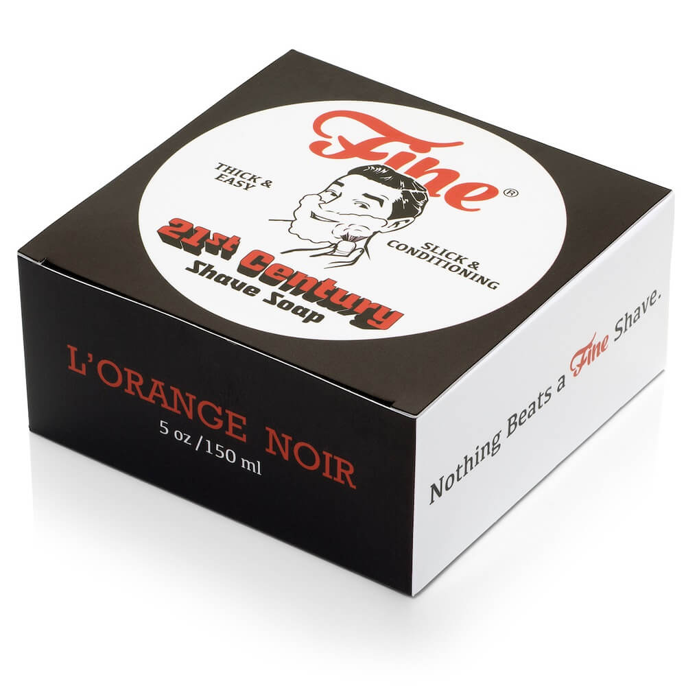 Fine Accoutrements 21st Century Shave Soap - L'Orange Noir